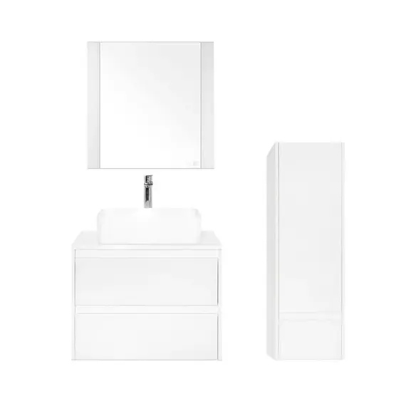 ТУМБА ПОДВЕСНАЯ STYLE LINE "МОНАКО 70" (2 ЯЩ.), ГАММА 56, ОСИНА БЕЛ /БЕЛ ЛАКОБЕЛЬ, PLUS