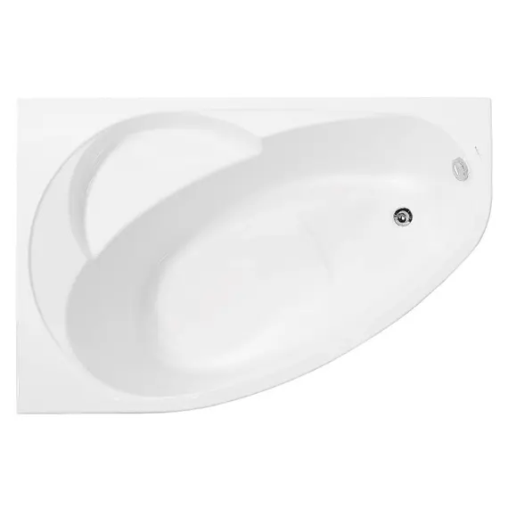 ВАННА АКРИЛОВАЯ VAGNERPLAST FLORA 150X100 ЛЕВАЯ