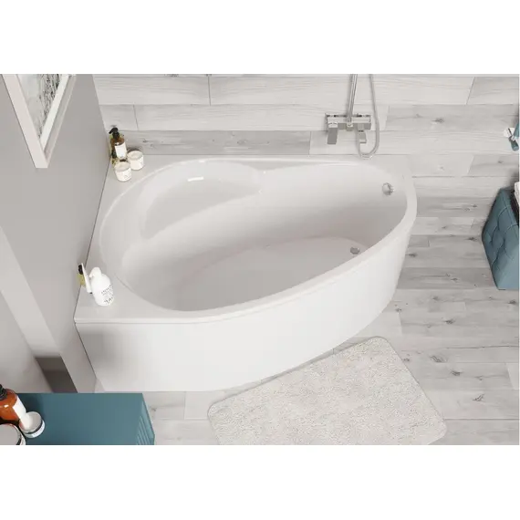 ВАННА АКРИЛОВАЯ VAGNERPLAST FLORA 150X100 ЛЕВАЯ