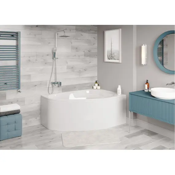 ВАННА АКРИЛОВАЯ VAGNERPLAST FLORA 150X100 ПРАВАЯ