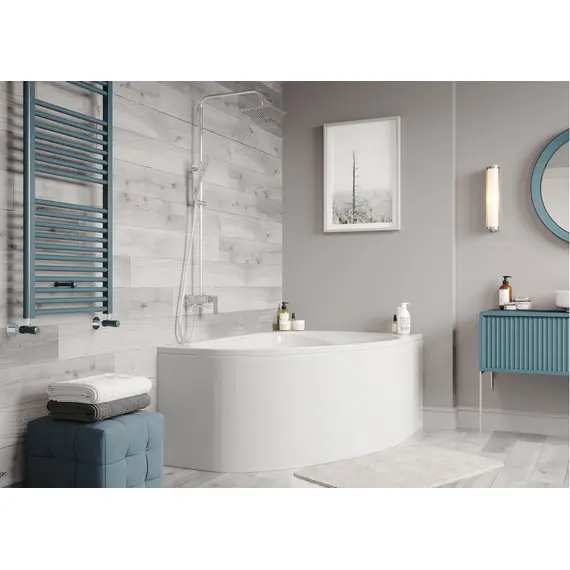 ВАННА АКРИЛОВАЯ VAGNERPLAST FLORA 150X100 ПРАВАЯ