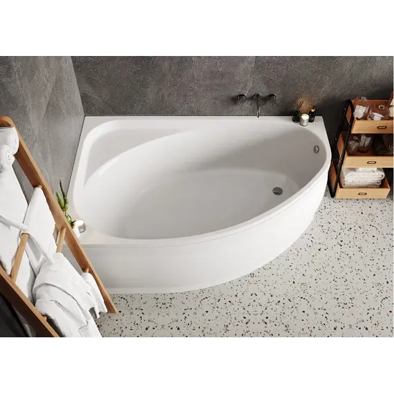 ВАННА АКРИЛОВАЯ VAGNERPLAST HAPI 170X110 ЛЕВАЯ