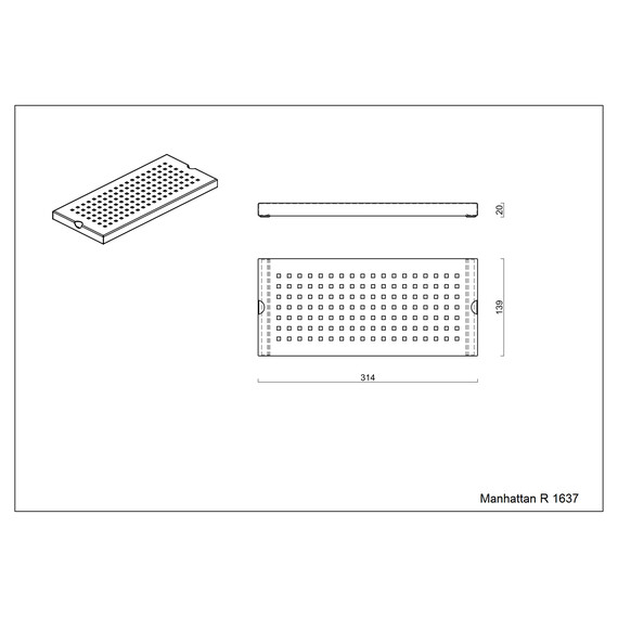 МОДУЛЬ ДЛЯ СУШКИ СТАКАНОВ KANTERA R1637