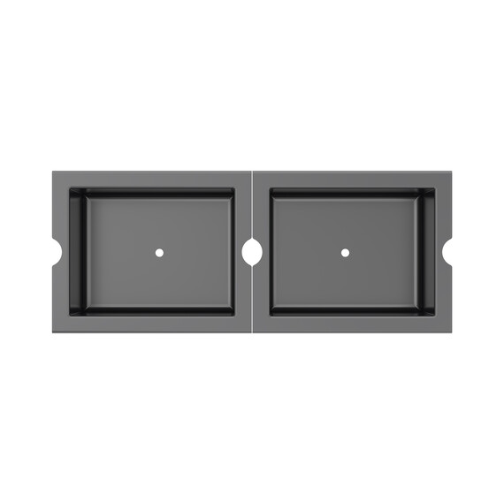 МОДУЛЬ ИЗ 2-Х КОНТЕЙНЕРОВ KANTERA PANAMA SLIM PEARLARC, BLACK PEARL, PSR005-BP