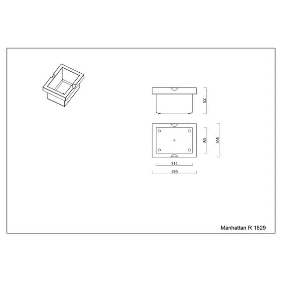 МОДУЛЬ ИЗ ТРЁХ КОНТЕЙНЕРОВ KANTERA R1629