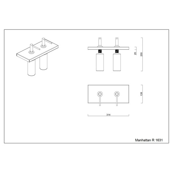 МОДУЛЬ ИЗ 2-Х ДОЗАТОРОВ KANTERA R1631