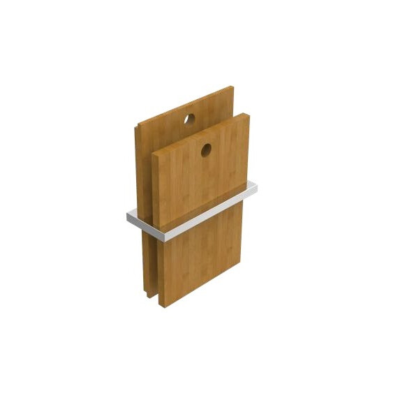 МОДУЛЬ С 2-МЯ РАЗДЕЛОЧНЫМИ ДОСКАМИ KANTERA PANAMA SLIM STEEL, PSR 003