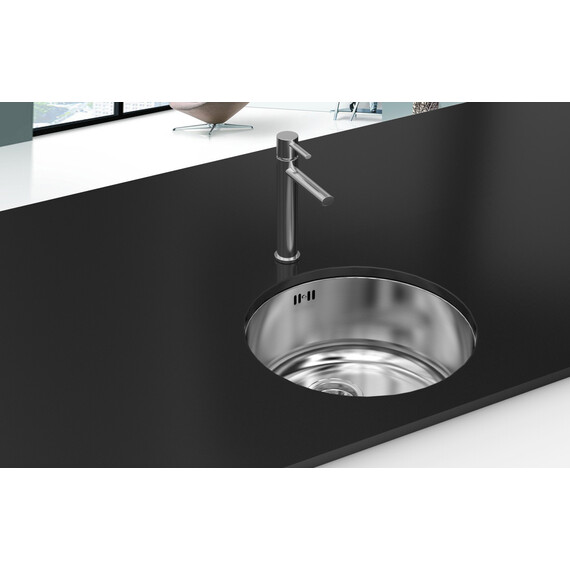 МОЙКА ДЛЯ КУХНИ KANTERA ROUND BOWL BSR385 ST