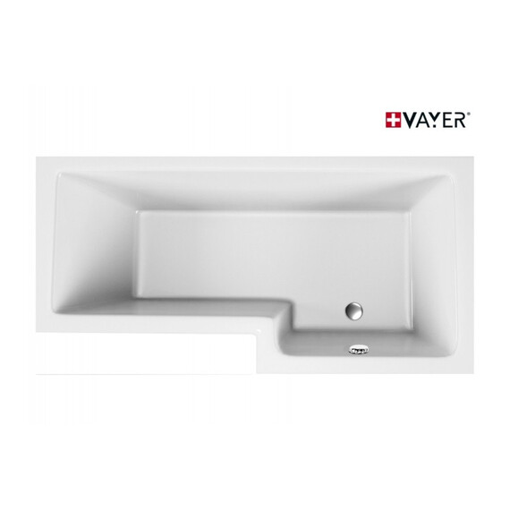 ВАННА АКРИЛОВАЯ VAYER OPTIONS 165Х85/70 R