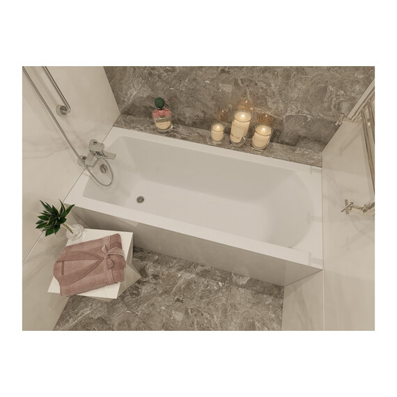 ВАННА АКРИЛОВАЯ VAYER MILANA 170X80