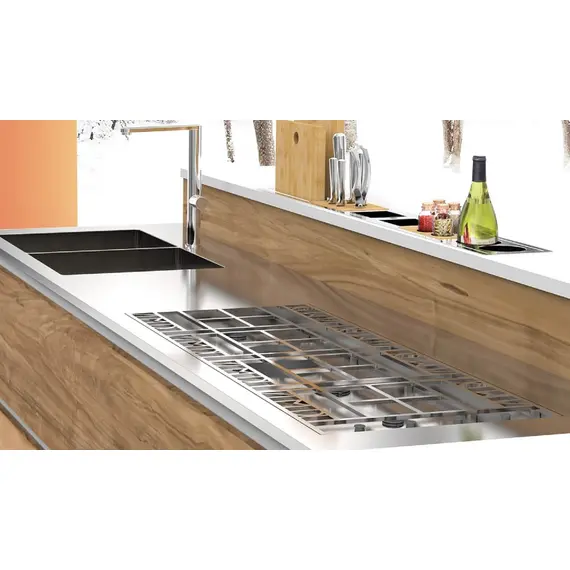 КУХОННЫЙ БЛОК KANTERA PANAMA SLIM PEARLARC, BLACK PEARL, PSR1200-BP