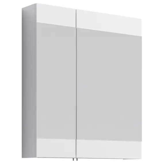 AQWELLA "БРИГ" ШКАФ-ЗЕРКАЛО, ЦВЕТ БЕЛЫЙ, BR.04.07/W