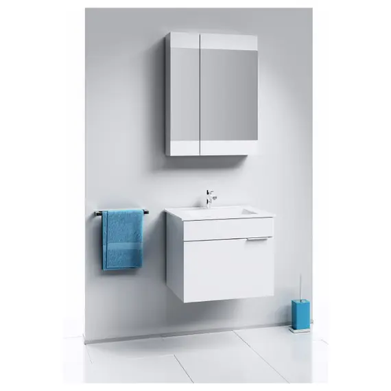 AQWELLA "БРИГ" ТУМБА ПОД УМЫВАЛЬНИК ПОДВЕСНАЯ, ЦВЕТ БЕЛЫЙ, BR.01.06/1/W