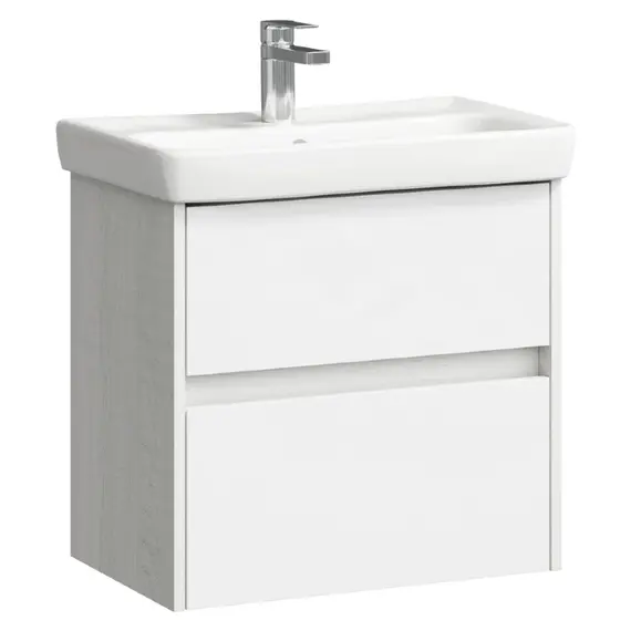 AQWELLA "СИТИ" ТУМБА ПОД УМЫВАЛЬНИК ПОДВЕСНАЯ , ЦВЕТ ДУБ КАНАДСКИЙ CI0106DK