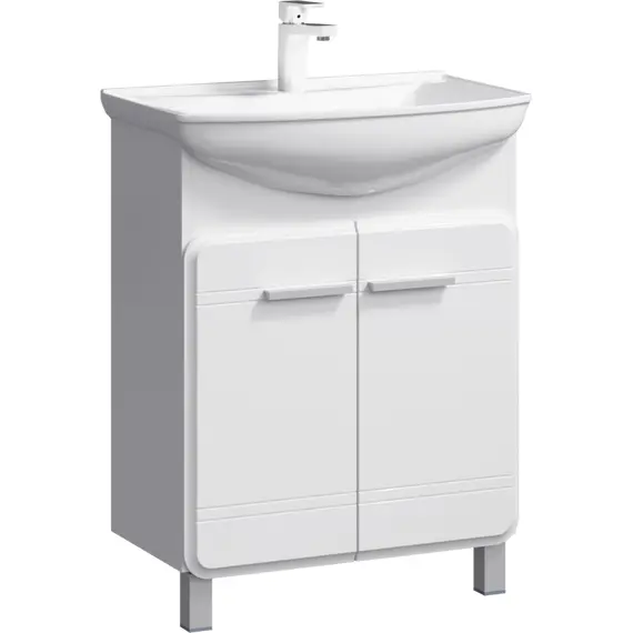 AQWELLA "КОРСИКА" ТУМБА ПОД УМЫВАЛЬНИК  НА НОЖКАХ  KOR.01.06