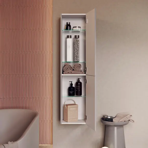 AQWELLA "PURE" ПЕНАЛ ПОДВЕСНОЙ, ЦВЕТ КАПУЧИНО СВЕТЛЫЙ PUR0535KS