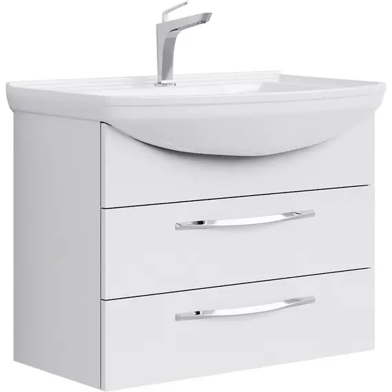 AQWELLA "АЛЛЕГРО" ТУМБА ПОД УМЫВАЛЬНИК, ЦВЕТ БЕЛЫЙ, AGR.01.07/2