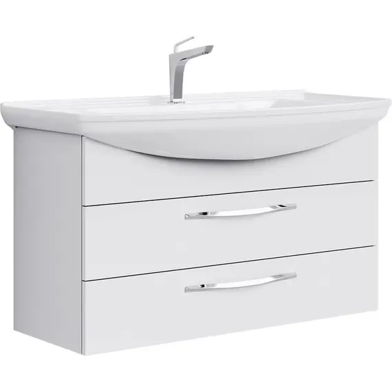 AQWELLA "АЛЛЕГРО" ТУМБА ПОД УМЫВАЛЬНИК, ЦВЕТ БЕЛЫЙ, AGR.01.10/2