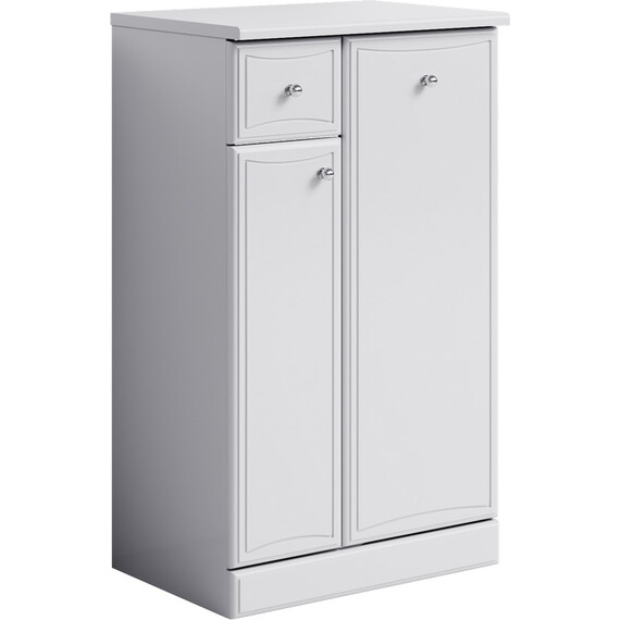 AQWELLA "БАРСЕЛОНА" ТУМБА НАПОЛЬНАЯ С ЯЩИКОМ И КОРЗИНОЙ BA.03.05