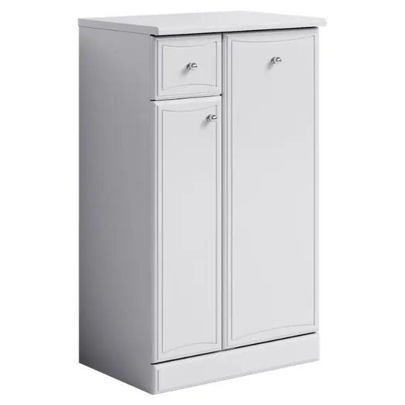 AQWELLA "БАРСЕЛОНА" ТУМБА НАПОЛЬНАЯ С ЯЩИКОМ И КОРЗИНОЙ BA.03.05