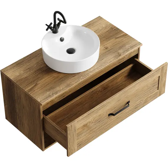 AQWELLA "CRAFT" ТУМБА ПОД УМЫВАЛЬНИК, ЦВЕТ ДУБ БАЛТИЙСКИЙ, CRF0110DB