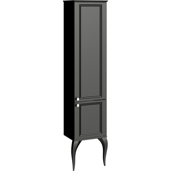 AQWELLA "LADONNA" ПЕНАЛ НА НОЖКАХ, ЦВЕТ ЧЕРНЫЙ LAD0504BLK