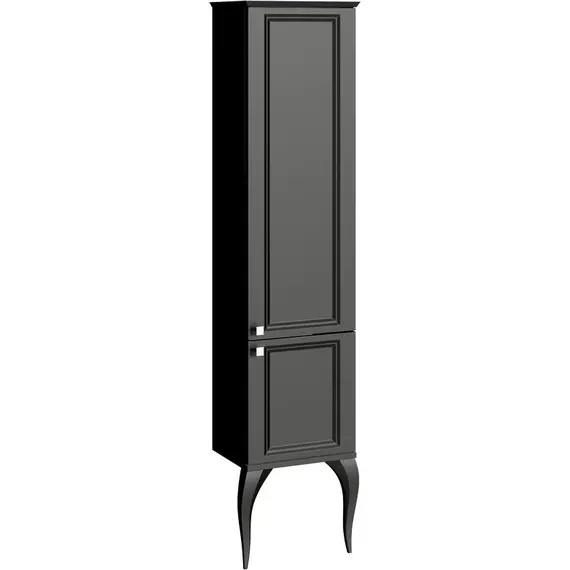 AQWELLA "LADONNA" ПЕНАЛ НА НОЖКАХ, ЦВЕТ ЧЕРНЫЙ LAD0504BLK