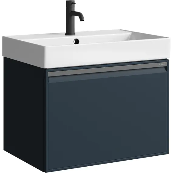 AQWELLA "PURE" ТУМБА ПОД УМЫВАЛЬНИК, ЦВЕТ СЕРЫЙ, PUR0165GRM