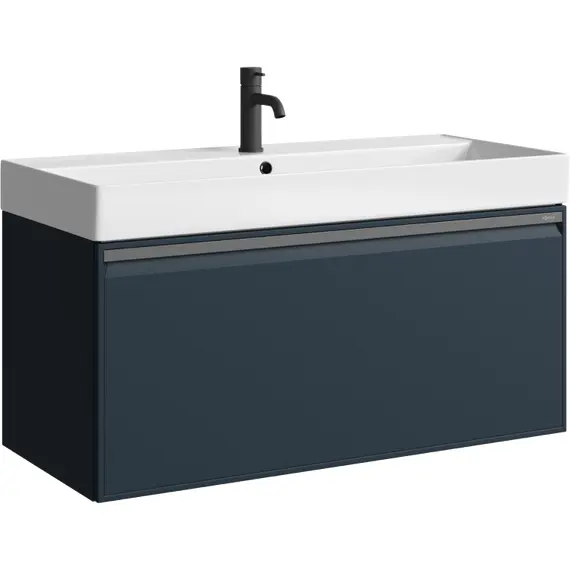 AQWELLA "PURE" ТУМБА ПОД УМЫВАЛЬНИК, ЦВЕТ СЕРЫЙ, PUR0110GRM