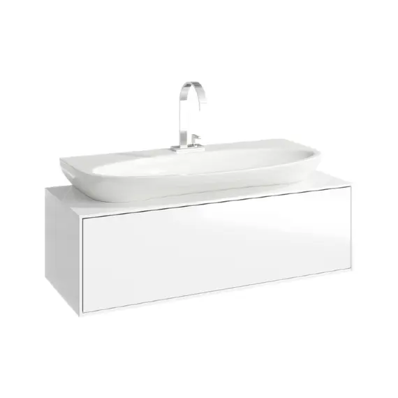 AQWELLA "GENESIS" ТУМБА ПОД УМЫВАЛЬНИК, ЦВЕТ БЕЛЫЙ, GEN0110W