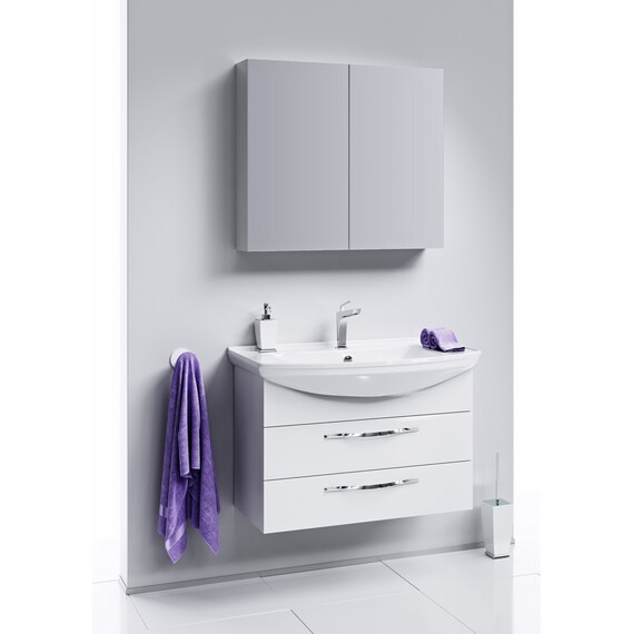 AQWELLA "АЛЛЕГРО" ТУМБА ПОД УМЫВАЛЬНИК, ЦВЕТ БЕЛЫЙ, AGR.01.07/2