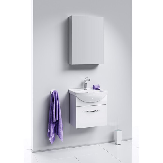 AQWELLA "АЛЛЕГРО" ТУМБА ПОД УМЫВАЛЬНИК, ЦВЕТ БЕЛЫЙ, AGR.01.05/1