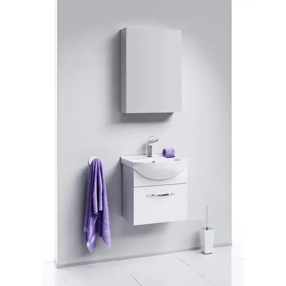 AQWELLA "АЛЛЕГРО" ТУМБА ПОД УМЫВАЛЬНИК, ЦВЕТ БЕЛЫЙ, AGR.01.05/1