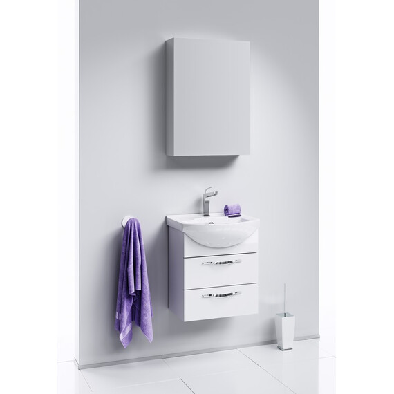 AQWELLA "АЛЛЕГРО" ТУМБА ПОД УМЫВАЛЬНИК, ЦВЕТ БЕЛЫЙ, AGR.01.05/2