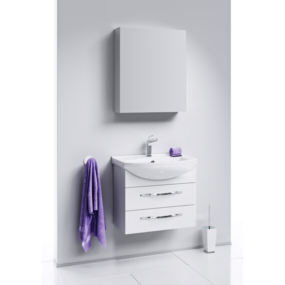 AQWELLA "АЛЛЕГРО" ТУМБА ПОД УМЫВАЛЬНИК, ЦВЕТ БЕЛЫЙ, AGR.01.06/2