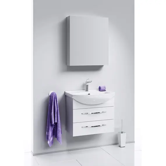 AQWELLA "АЛЛЕГРО" ТУМБА ПОД УМЫВАЛЬНИК, ЦВЕТ БЕЛЫЙ, AGR.01.06/2