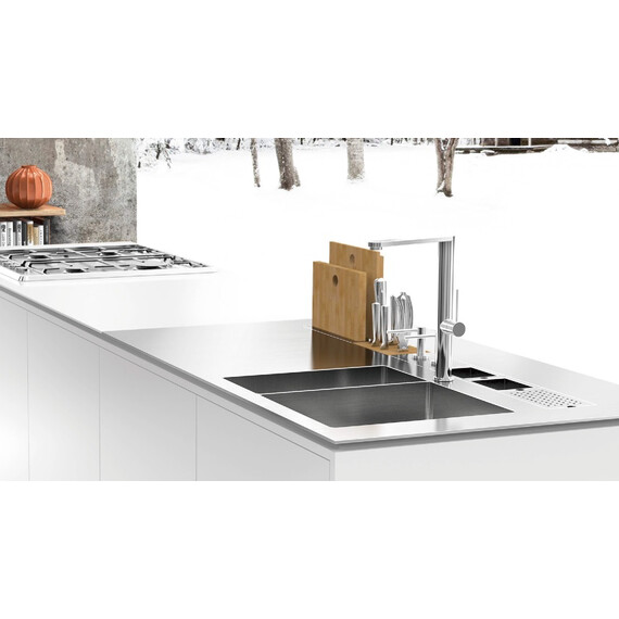 КУХОННЫЙ БЛОК KANTERA PANAMA SLIM PEARLARC, EUREKA GOLD, PSR900-EG