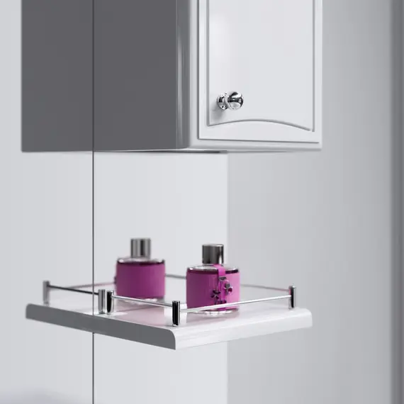 AQWELLA "БАРСЕЛОНА" ТУМБА ПОД УМЫВАЛЬНИК  НА НОЖКАХ C КОРЗИНОЙ BA0106K