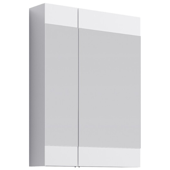 AQWELLA "БРИГ" ШКАФ-ЗЕРКАЛО, ЦВЕТ БЕЛЫЙ, BR.04.06/W
