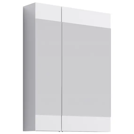 AQWELLA "БРИГ" ШКАФ-ЗЕРКАЛО, ЦВЕТ БЕЛЫЙ, BR.04.06/W