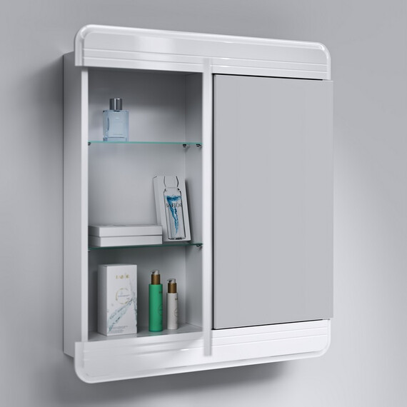 AQWELLA "КОРСИКА" ШКАФ-ЗЕРКАЛО  KOR.04.07