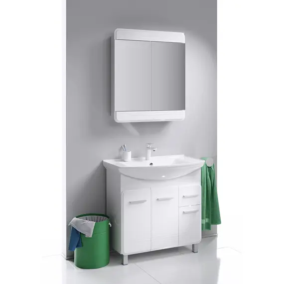 AQWELLA "КОРСИКА" ТУМБА ПОД УМЫВАЛЬНИК  НА НОЖКАХ  KOR0108