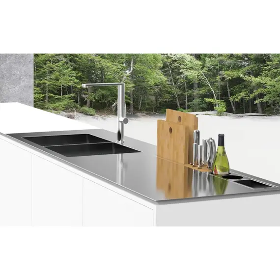 КУХОННЫЙ БЛОК KANTERA PANAMA SLIM PEARLARC, EUREKA GOLD, PSR1200-EG