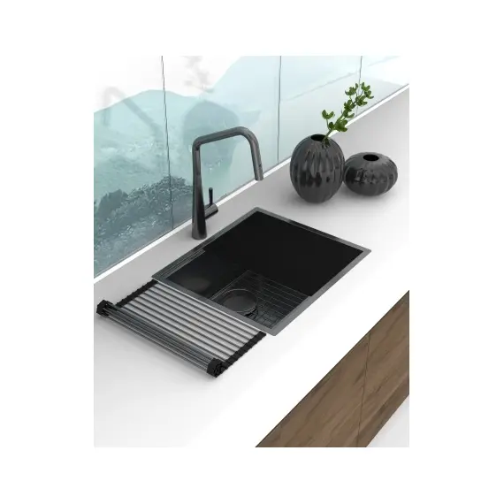 МОЙКА ДЛЯ КУХНИ KANTERA CAYMAN CAR410 BP (K) - BLACK PEARL / PEARLARC TECHNOLOGY