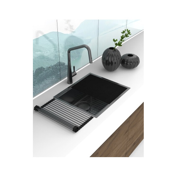 МОЙКА ДЛЯ КУХНИ KANTERA CAYMAN CAR725 BP (K) - BLACK PEARL / PEARLARC TECHNOLOGY