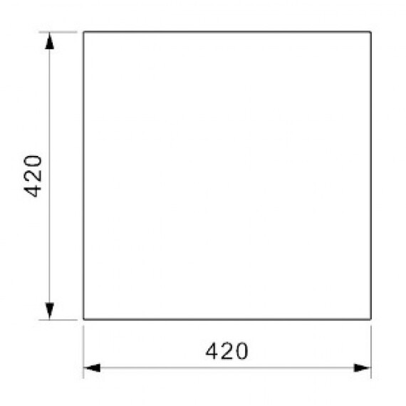 КУХОННАЯ МОЙКА REGINOX MIAMI 40X40 GUN METAL