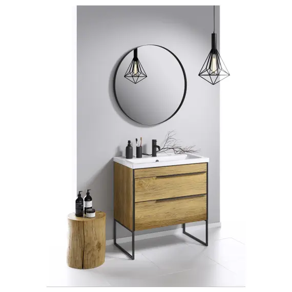 AQWELLA "FARGO" ТУМБА ПОД УМЫВАЛЬНИК, ЦВЕТ ДУБ БАЛТИЙСКИЙ, FRG0110DB