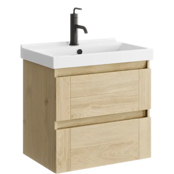 AQWELLA "ASTRID" ТУМБА ПОД УМЫВАЛЬНИК, ЦВЕТ ДУБ ДАВОС, AST0106DD