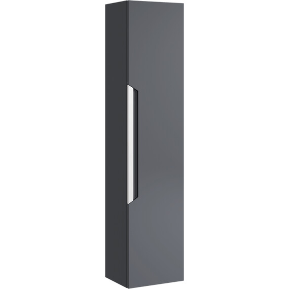 AQWELLA "CUBE" ПЕНАЛ ПОДВЕСНОЙ, ЦВЕТ СЕРЫЙ  CUB0503GR