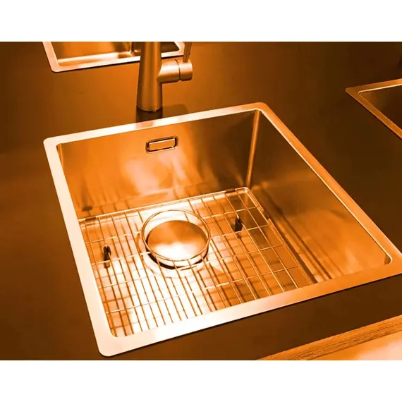 РЕШЕТКА НА ДНО МОЙКИ KANTERA 40Х40 DGR-406 - RB - RIO BRONZE PEARLARC TECHNOLOGY